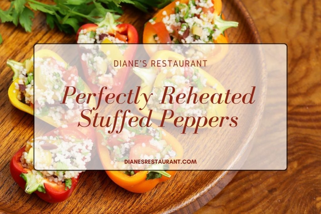 Perfectly Reheated Stuffed Peppers