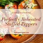 Perfectly Reheated Stuffed Peppers