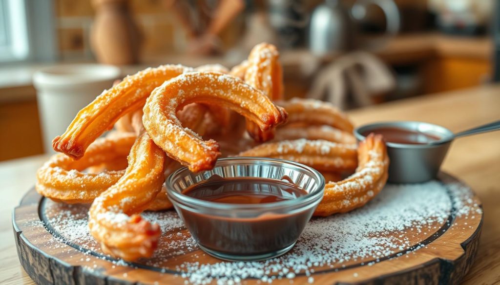 crispy reheated churros