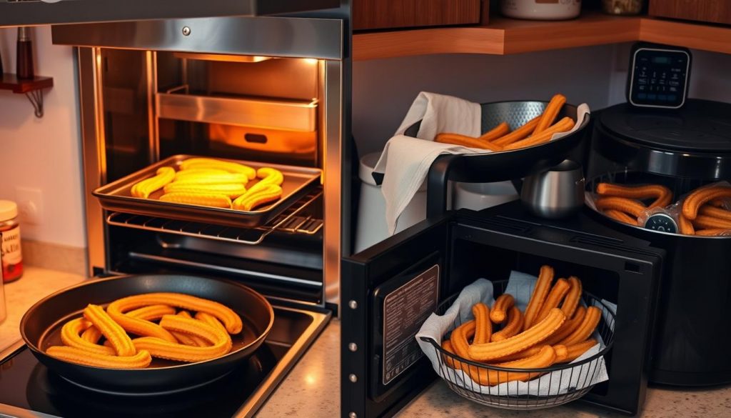 how to reheat churros​