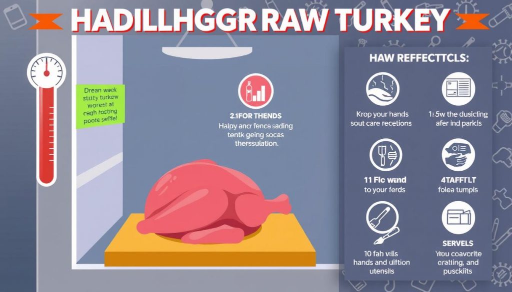 Food safety regulations for turkey handling