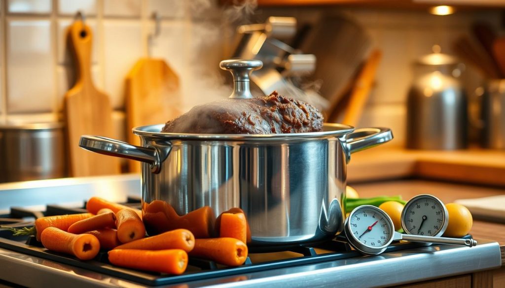 Reheating pot roast safely