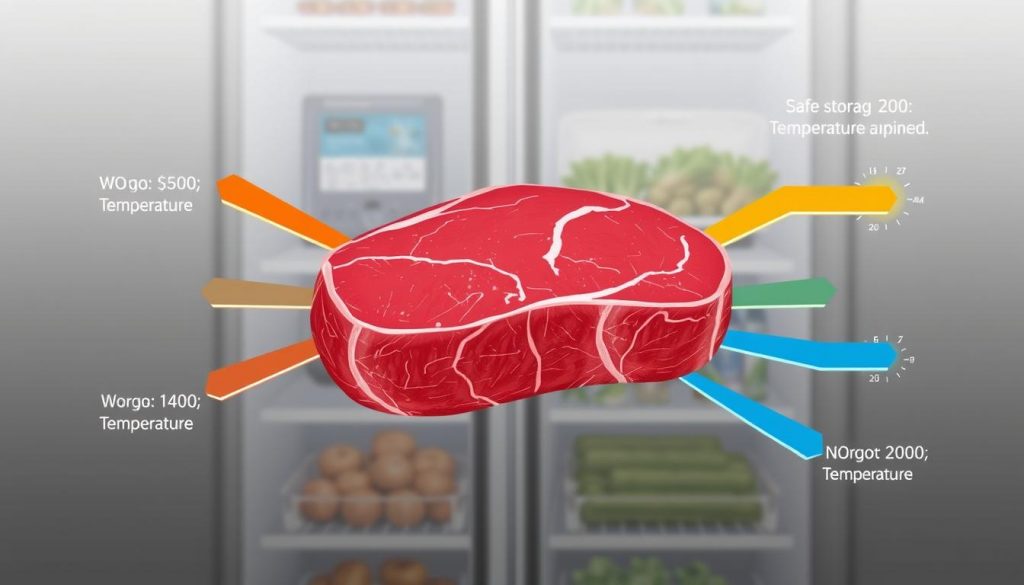 Temperature zones impact on beef tenderloin storage