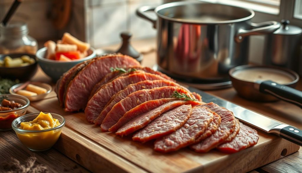 corned beef preparation