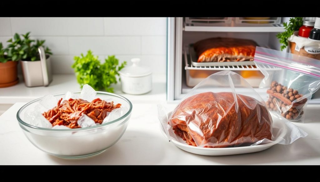 food cooling methods for pulled pork