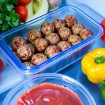 how long does cooked meatballs last in the fridge