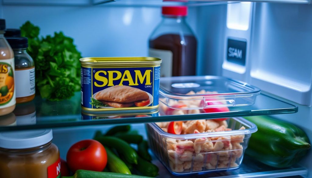 leftover Spam storage