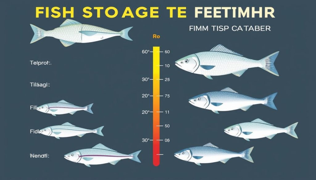 Fish storage temperature chart