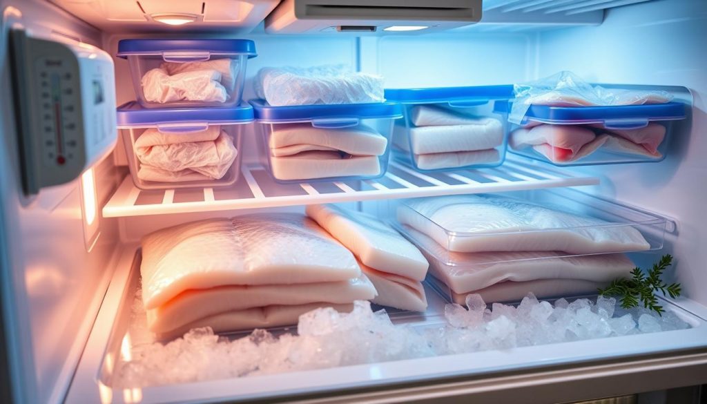 Refrigeration techniques for cod storage