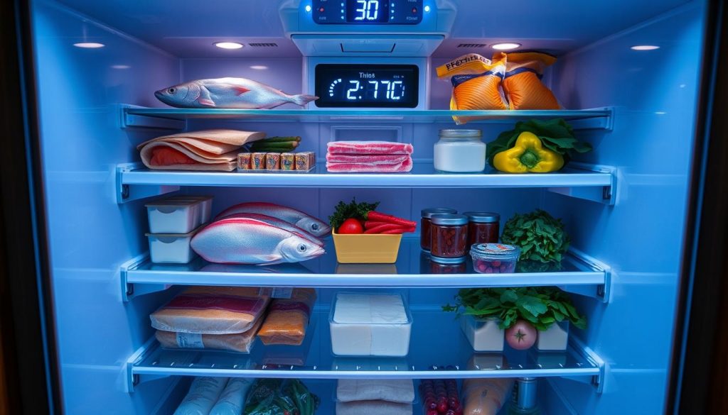 Refrigerator temperature control for food safety