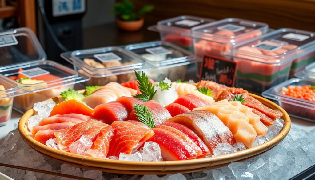 Sashimi preservation techniques