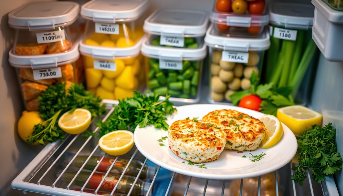 how long does crab cakes last in the fridge
