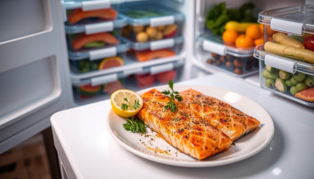 how long does grilled salmon last in the fridge