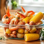 how long does seafood boil last in the fridge