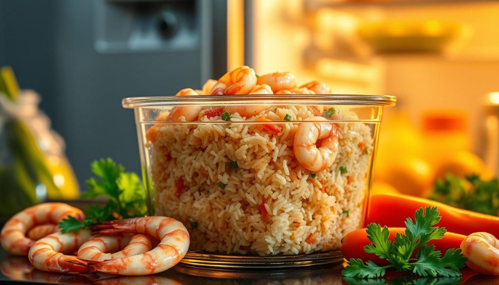 how long does shrimp fried rice last in the fridge