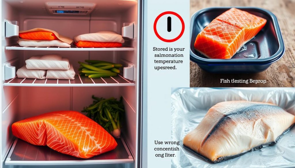 salmon storage mistakes